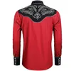 Camisas sociais masculinas Tribal ocidental Étnica lapela Esportes casuais ao ar livre Rua Manga comprida Botão Top Camisa Terno Lapela Roupas casuais Conforto 230808