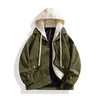 2023 Mode Kapmantel Grondwol Corduroy Lente/Herfst Heren Fake Two Hoodie Jacket - Trendy mode voor koppels