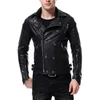 Hommes Vestes Hommes En Cuir Haute Qualité Classique Moto Veste Homme Plus faux cuir veste hommes printemps Drop 230809