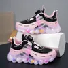 Tênis Spring Children Girls Boys PU Toddlers Shoes Casual Kids Fashion Pink Tennis High Quality Sports Flats Size 2639 230808