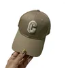 Ball Caps 2023 Корейская тяжелая страза Fashion C Baseball Cap с твердым топ -сетью Red Ins Sun Shield