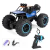 Remote Control Climbing Large Wheel Stunt Car Charging Electric RC Off Road Alloy Vehicles High Speed Drift Truck For Boy Adult