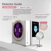 Diagnostic médical de la peau du visage 3d vieillissement de l'humidité testeur de détection UV scanner clinique machine de système d'analyseur de peau du visage