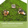 Dekorativa blommor Fake Turf Deco Outdoor Artificial Moss Decor Micro Landscape Lawn Mini Garden Cotton Layout Prop Scene Mats