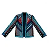 Men's Jackets Autumn Winter Fashion Striped Embroidery Jacket Male Casual Slim Suit Korean Men Hip Hop Trend Handsome Coat Hombre