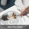 Uchwyty szczoteczki do zębów Gesew silikonowa toaleta szczotka do czyszczenia gospodarstwa domowego Uchwyt pędzla Produkty Produkty Zestawy akcesoriów łazienkowych luksusowe 230809