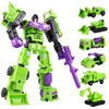 Transformatie speelgoed Robots Transformatie 6 in 1 Model MINI Devastator 21 CM Action Figure Robot Plastic Speelgoed Gift Kind Kid 230808