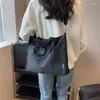 Bolsas de ombro 2023 bolsa moda feminina bolsa de alta capacidade casual tiracolo transversal sólida com zíper