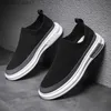 Dress Shoes Men's shoes breathable mesh low top casual new men's shoes sports shoes outdoor smooth lazy shoes anti slip walking boots Z230809