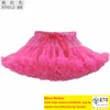 ins girls ruffle tutu skirts xmas children ribbon bows stain tulle skirt kids race princess party bottom zz