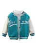 Jacken LJMOFA 1-6T Frühling Kinder Jacke für Jungen Mantel Herbst Reißverschluss Baseball Uniform Baumwolle Licht Oberbekleidung Baby Toddle kind Tuch D144 230808