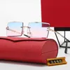 2023 Luxury Designer Solglasögon utomlands Nytt för män och kvinnor Box Card Home Solglasögon Turism Glasögon Special 3468 Stil 1