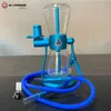 MOONSHADE Neues Design Doppelschlauch-Sanduhr-Schwerkraft-Shisha-Set 360 rotierender Wasserkreislauf Narguile zum Rauchen von Shisha-Zubehör HKD230809