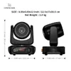 CONSTELLASER 15KPPS 3W Moving Head Laserlicht RGB Laserbron Animatie Effect Aurora Borealis Luifel Effect Voor DJ Bruiloft