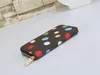 Luis Vintage Lvvl Lvity Lvse X YK Yayoi Kusama VICTORINE WALLET Yayoi Kusama Designer Womens JULIETTE Multicolor PAINTED DOTS Zippy Coin Purse Card Key Holder Po 61IT