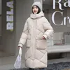 Women's Trench Coats Winter Women Mid-long Parkas Jackets 2023 Casual Thick Warm Hooded Pattern Coat Female Outwear Windproof Jacket