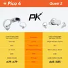 VR Glasses Original Pico 4 VR Glasses All-in-one Smart Glasses Virtual Reality Game Wireless Streaming High-definition 3D ViewVR Headset 230809