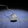 Accessori per gioielli di marca di lusso di moda tiff in pietra in argento sterling collana in pietra da donna a diamante a pendente a pendente trasmissione di alta qualità