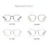 Sunglasses Blue Light Blocking Glasses Frame For Women Eyewear Prescription Eyeglasses Spectacles Alloy Full Rim Female Woman