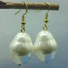 Dangle Earrings Exquisite Fashion 18x22mm White Large Shell Pearl Boutique Ladies Jewelry Gifts