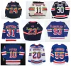 York''Rangers''NY Adam Fox Hockey Jersey Jacob Trouba Ryan Lindgren Artemi Panarin Henrik Lundqvist Chris Kreider Ryan Igor Shesterkin Trocheck Kakko