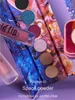 Eye Shadow Kaleidos Futuristic Six Colors Palette Pearl Sashimi City Purple Forest Land Matte Pallete 230809