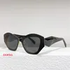 Solglasögon 2023 Retro Cateye Women 94ws Fashion Vintage Men Brand Design Eyewear Polygon Big Frame Shades UV400 Sun Glasses