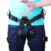 Rock Protection Outdoor Hiking Rock Climbing Half Body Waist Support Safety Belt Working At Heights Harness Aerial Equipment HKD230810