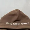 Break Planet Hoodie Men's Hoodies Broken Planet Couple's Hooded Sweatshirt Embroidery Market Arctic Zip Up Hoodie 126