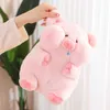 Animais de pelúcia recheados 14-40cm bonito gordo rosa piggy brinquedos porco macio animal plushie para crianças bebê reconfortante presente de férias