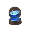 Prismi Star Galaxy Series Crystal Ball Luminoso 3D In-intagliato Sfera di vetro Decorazione Regalo di compleanno Decorazione luce notturna 230809