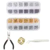 Acrylic Plastic Lucite Jewelry Findings Tool Set Open Jump Ring/Lobster Clasp/Jewelry Pliers/Copper Ring Materials Kit for DIY Earring Necklace Making 230809