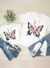 Tenues assorties pour la famille Femmes Enfant Enfant Éléphant Aquarelle Années 90 Vêtements Garçon Fille Été Famille Tenues Assorties Maman Maman Mère Tee T-shirt Vêtements