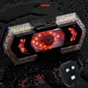 Bike Lights LED Bike Taillight Remote Control Bicycle Tail Light with Turn Signals Waterproof Rechargeable Warning Lamp Cycling Accessories HKD230810