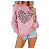 Damen Hoodies Valentinstag Liebe Bedruckter Hoodie Damen Costum Print Herbst- und Winter-Sweatshirts Streetwear-Sweatshirt