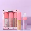 Body Glitter 3 Colors Set Diamond Shiny Highlighter Powder Fairy Contour Blush Shimmer Liquid Peach High Gloss Makeup 230809