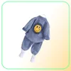 Designer baby boy clothes lapel y denim jackets shirts pants 3pcs children clothing set kids bebes tracksuit jogging suit249U9241774