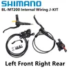 Bike Derailleurs Shimano MT200 Brake BL BR MTB Ebike Hydraulic Disc Bicycle Electric Left Front Right Rear 230809