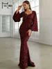 Missord Sweetheart Neck Trumpet Sleeve Longueur Longueur Prom Dress Femme Femme Elegant Wedding Party Long Maxi Fashion Soil T230810