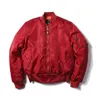 남자 재킷 남자 Ma1 재킷 겨울 야외 두꺼운 품질 나일론 미군 유니폼 유니폼 코트 남성 폭격기 비행 재킷 230809