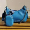 Prad Hallbag Designer Nylon Borse Crossbody Borse Women 3in1 Borse Borse per spalla Borsa Cinturino Regolabile con portafogli a catena Borsa Designer Designer Woman Borse Borsa