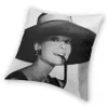 Cushion Decorative Pillow Cool Audrey Hepburn Case Home Decorative 3D Two Side Printed Cushion Cover For Living Room214K