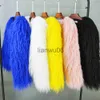 Women's Jackets HJQJLJLS Colorful Boho Fluffy Women Faux Fur Coat Black White Pink Plush Coat Female Fur Jacket Autumn Winter Shaggy Outerwear J230810