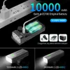 Cykelbelysning Natfire 10000 mAh cykelljus regntät USB -laddningsbar LED -cykelljus superljus ficklampa för cykelfront / bakljus HKD230810