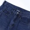 Mens Jeans Blue Wave Denim Vibe Style Hiphop Wash For Men Hip Hop Wide Leg Clothing Baggy SXXL 230809
