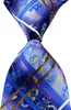 Papillon Cravatta da uomo Cravatta floreale in seta Viola Verde blu Jacquard Party Wedding Tessuto Fashion Design GZ1013