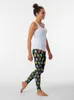 Active Pants Voodoo Chips Doll Print Leggings Flared Gym Woman Legging Sport Women Womens