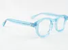 Top qualité lunettes de lecture cadre clair lentille johnny depp lemtosh lunettes myopie lunettes hommes femmes myopie 3 taille avec case218D