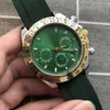 Wysokiej jakości zegarek dla mężczyzn 40 mm Automatyczny ruch luksusowy 904L Pasek ze stali nierdzewnej Moda Glow Watch Waterproof Montre de Luxe