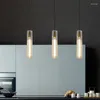 Pendant Lamps High Quality Crystal Lights Copper Simple LED Postmodern Creative Bar Hanging Lamp For Living Room Bedside Attic